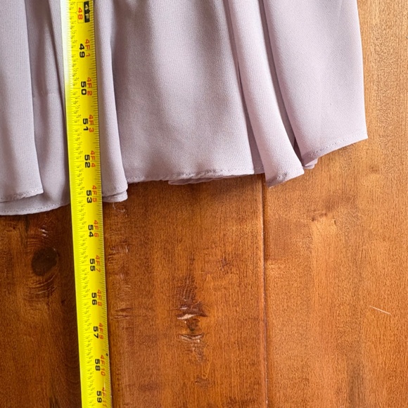 Azazie Vintage Mauve A-Line Double Split V-Neck Maxi Dress Size 8 - Picture 3 of 11